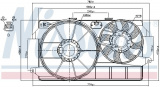 Ventilátor chladiče NISSENS 85264