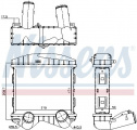 Chladič turba NISSENS 96893