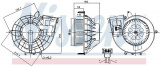 Vnitřní ventilátor NISSENS 87210