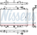 Chladič motoru NISSENS 68533