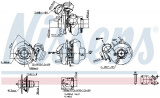 Turbodmychadlo NISSENS 93144