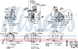 Turbodmychadlo NISSENS 93150