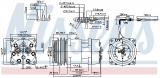 Kompresor klimatizace NISSENS 899927