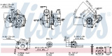 Turbodmychadlo NISSENS 93158