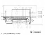 Palivový filtr BLUE PRINT ADBP230030