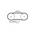 Rozvodový řemen GATES (GT 5516XS) - AUDI, SEAT, ŠKODA, VW