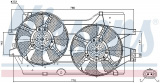 Ventilátor chladiče NISSENS 85288