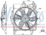 Ventilátor chladiče NISSENS 85882