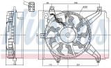 Ventilátor chladiče NISSENS 85894