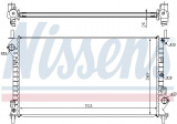 Chladič motoru NISSENS 62021A