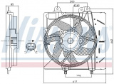 Ventilátor chladiče NISSENS 85991