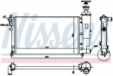 Chladič motoru NISSENS 61276