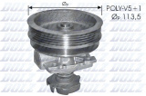 Vodní pumpa DOLZ S218 - FIAT, LANCIA