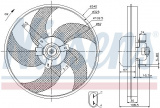 Ventilátor chladiče NISSENS 85668