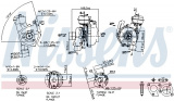 Turbodmychadlo NISSENS 93174