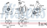 Turbodmychadlo NISSENS 93176