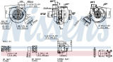 Turbodmychadlo NISSENS 93177