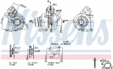 Turbodmychadlo NISSENS 93255