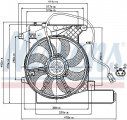 Ventilátor chladiče NISSENS 85202