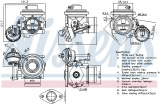 EGR Ventil NISSENS 98303 