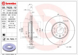 Brzdový kotouč BREMBO 09.7629.10 - nahrazen 09.7629.11