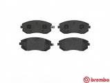 Sada brzdových destiček BREMBO P78013 - SUBARU