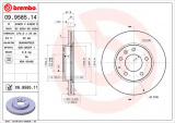 Brzdový kotouč BREMBO 09.9585.14 - MAZDA